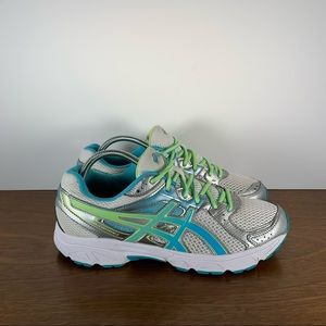 Asics - Gel-Contend 2 Running Shoes Blue Green White - Women’s 10